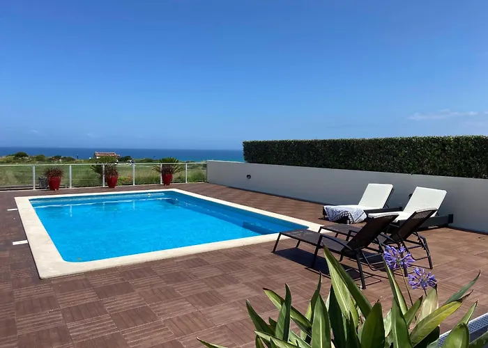 Fantastica Com Vista Mar E Golfe, Del Rey, Obidos 别墅 *